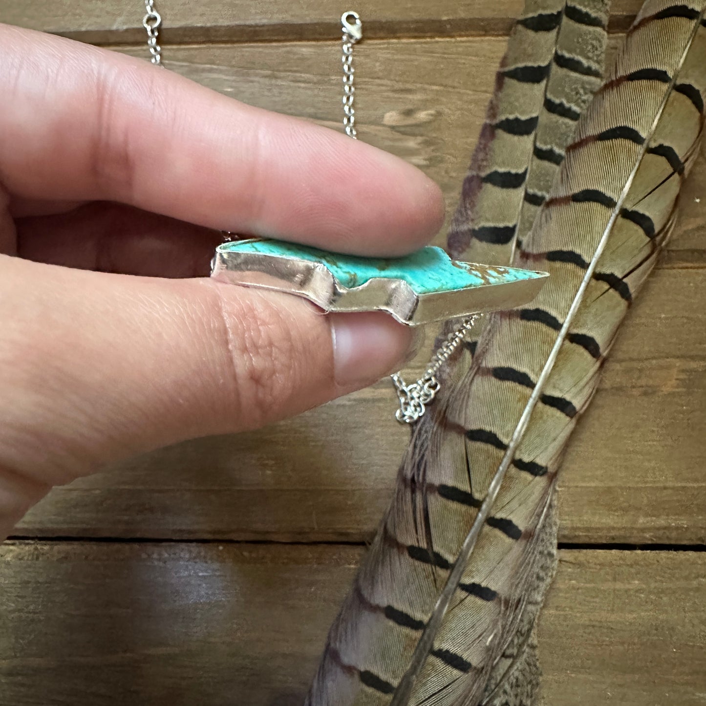 For Meghan - The Punchy Bolt Necklace