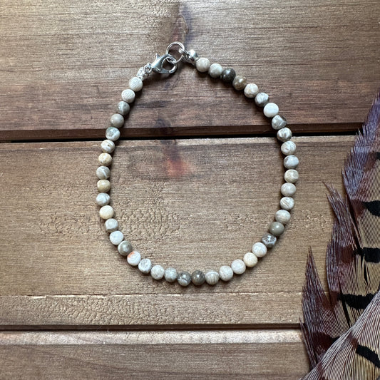 Petoskey Stone bracelet