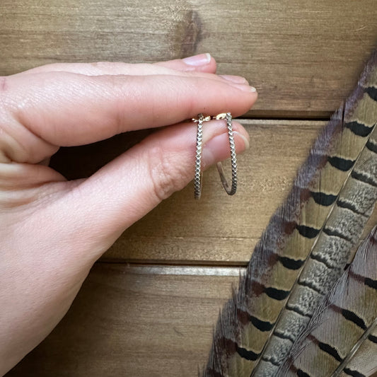 The Darla Hoop Earrings