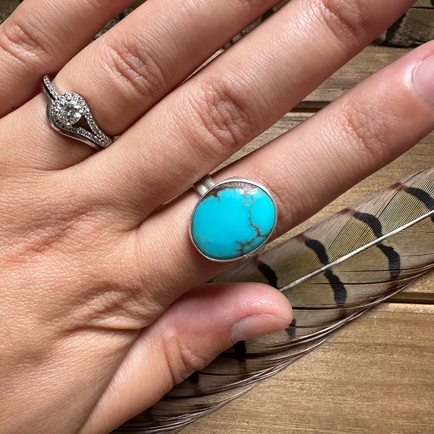 Turquoise Ring (size 9.25)
