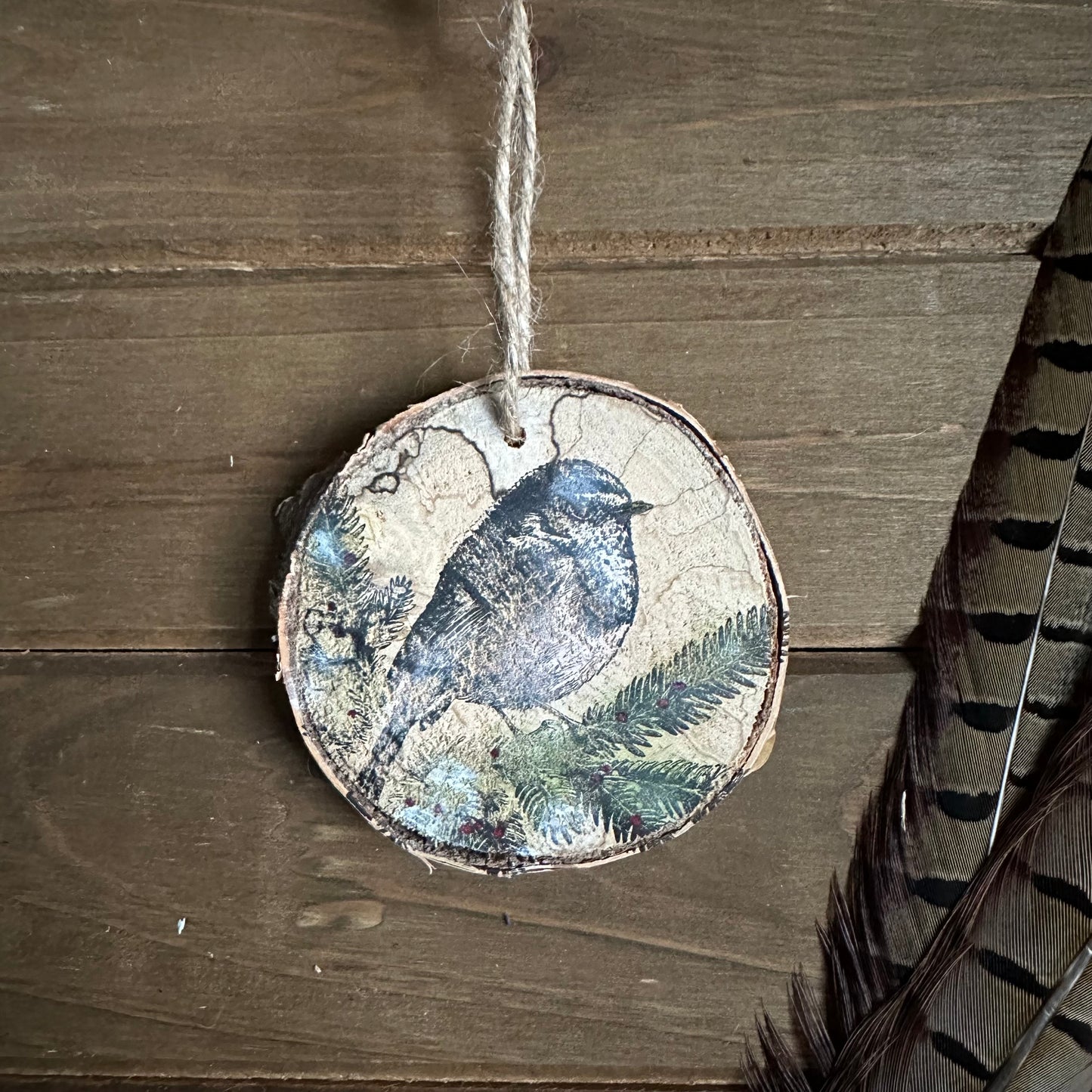 White Birch Ornaments