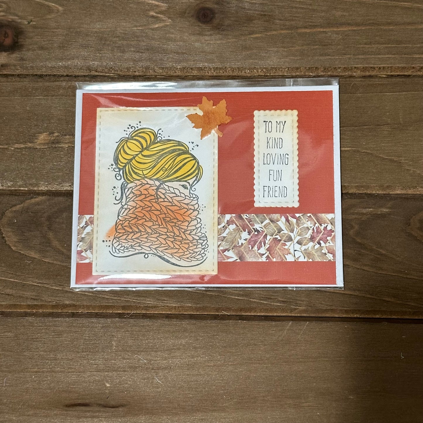 Fall Time Friend Card