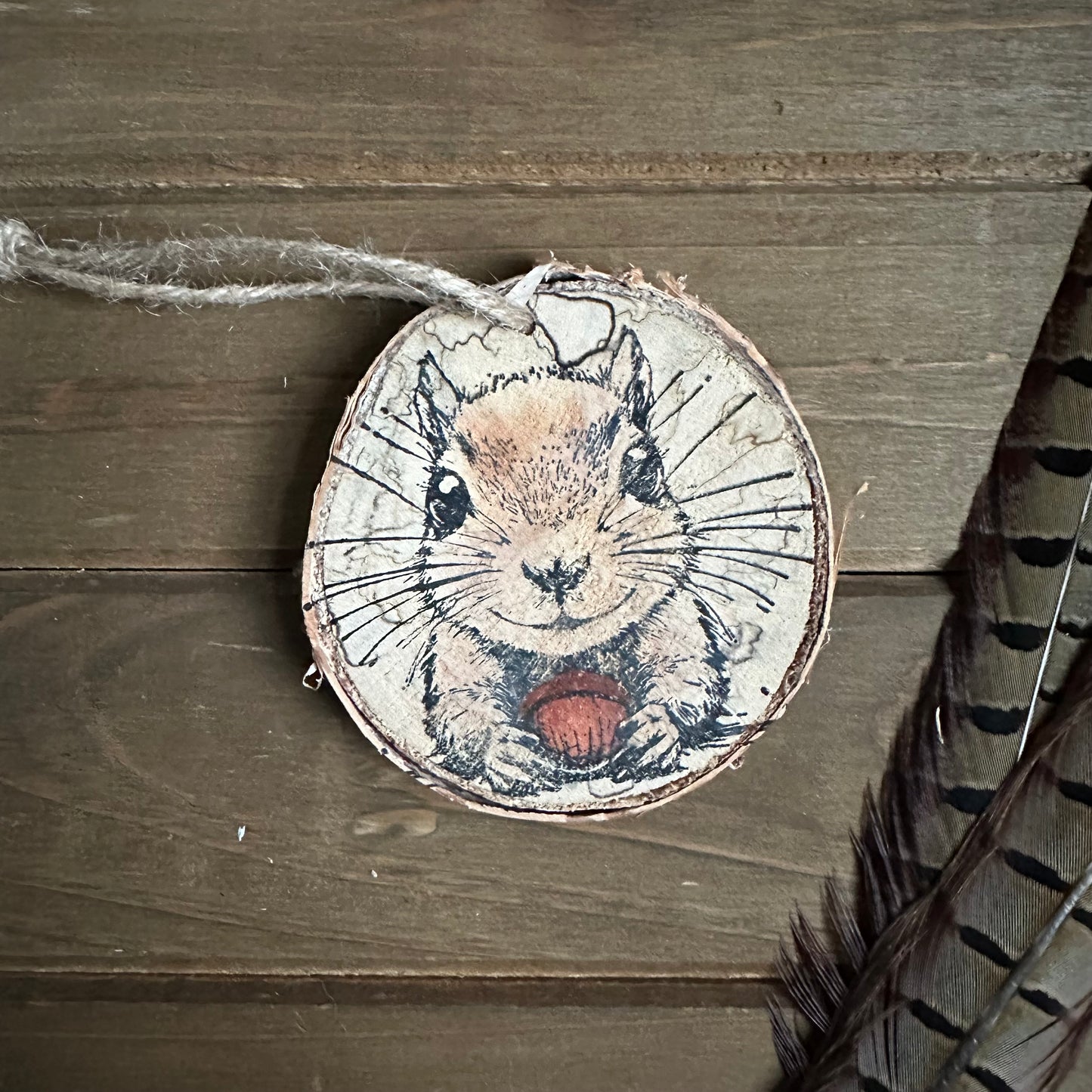 White Birch Ornaments