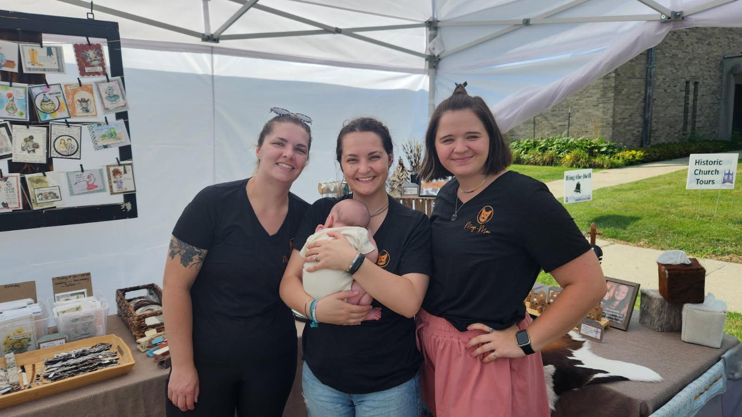 *PREORDER* Magi-Moo Logo T-shirt (UNISEX VNECK)