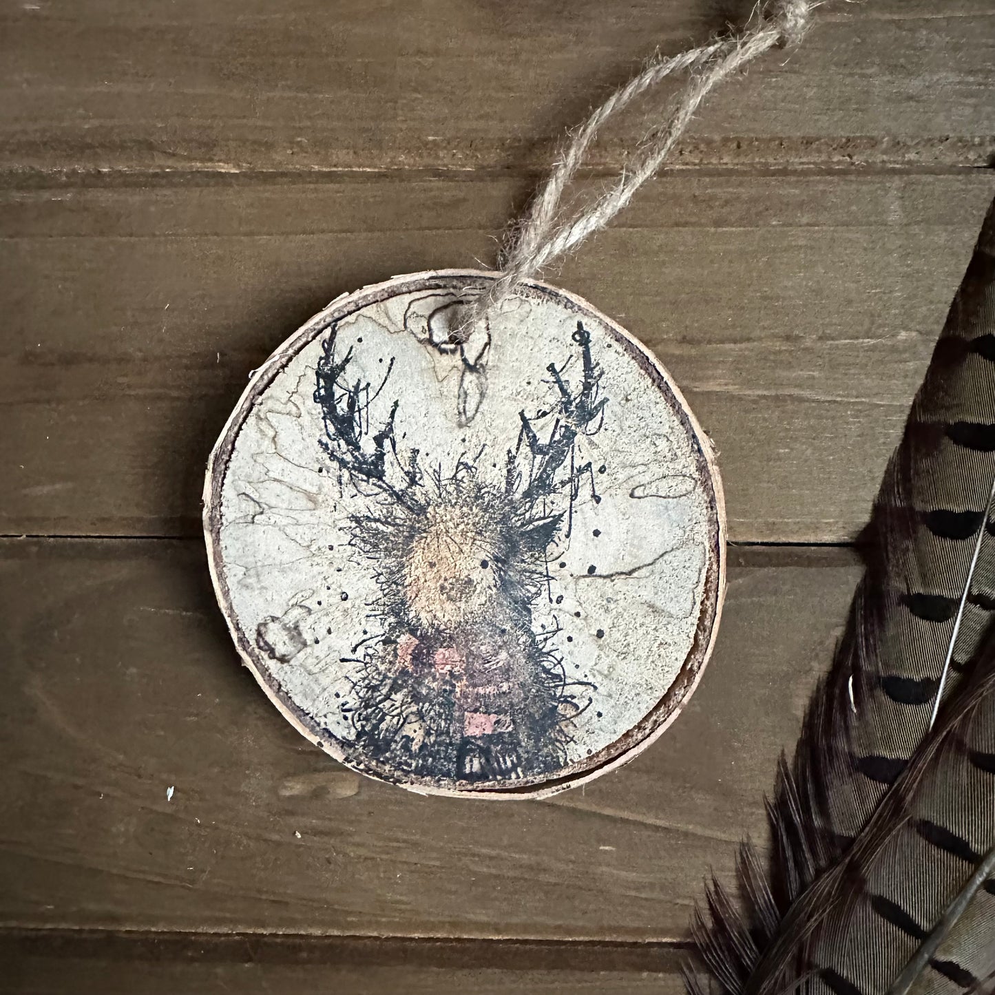 White Birch Ornaments