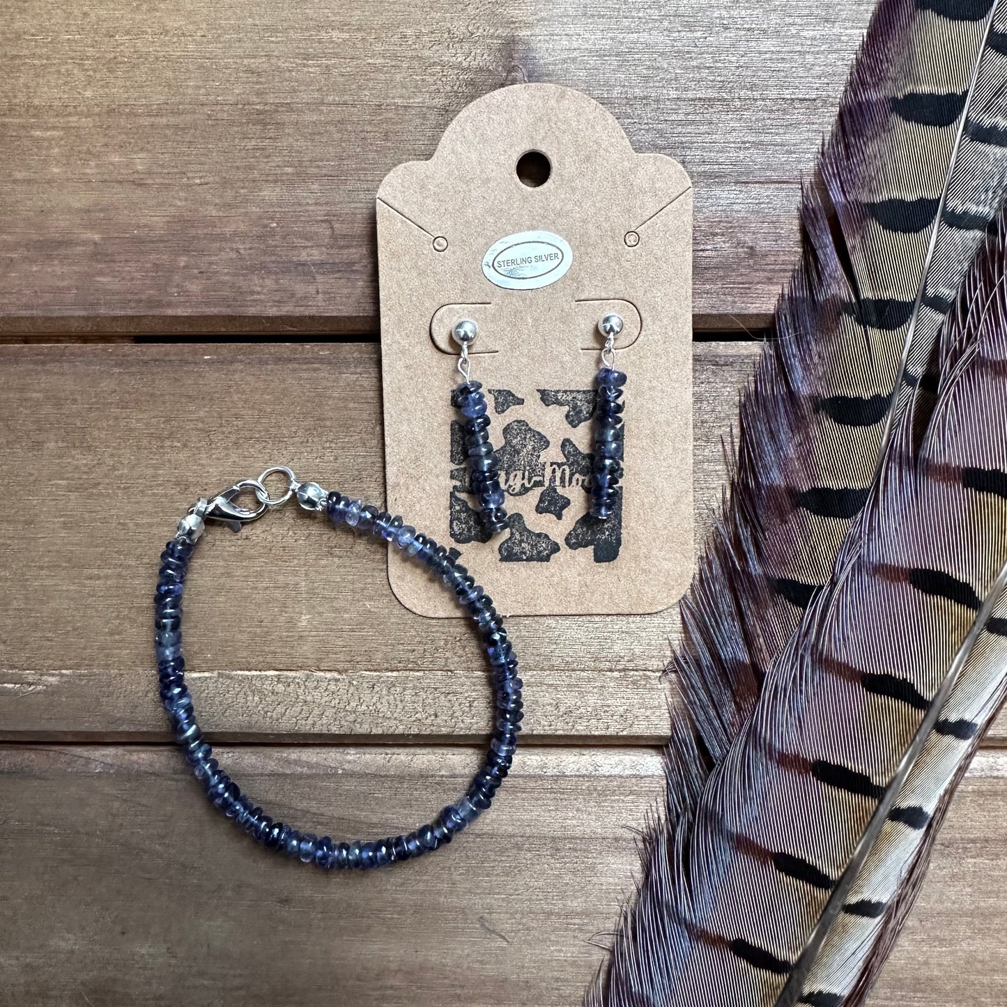 Iolite Earrings