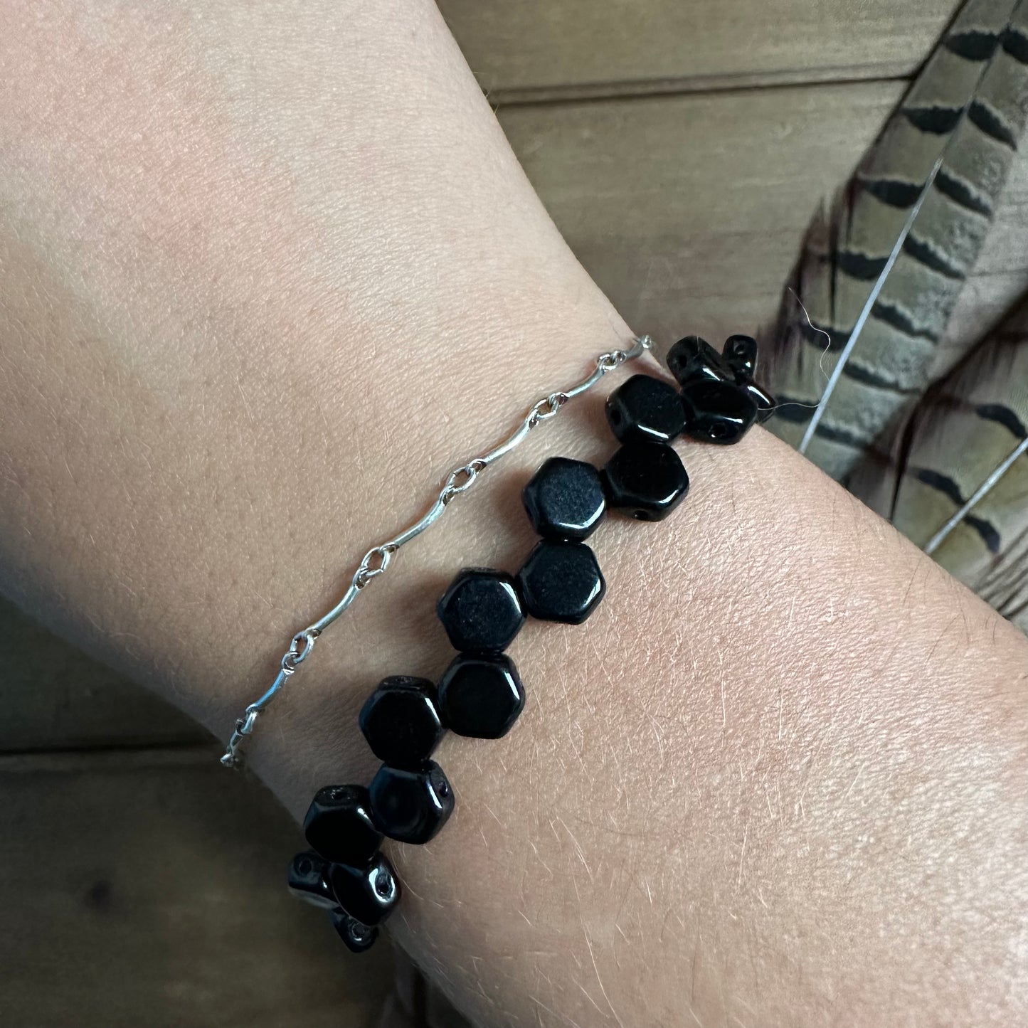 Hexagonal Bracelet