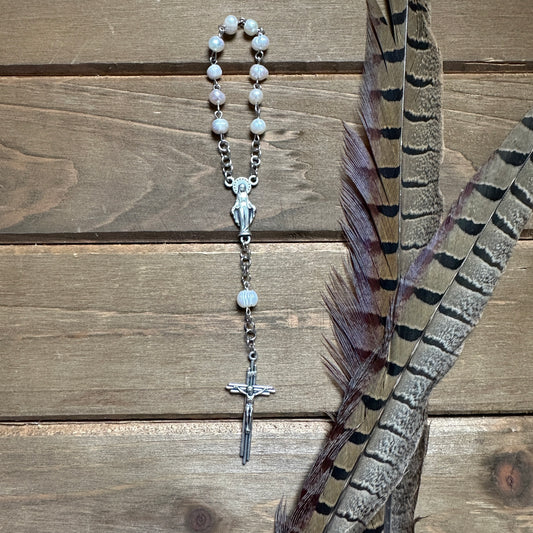 Pearl Rosary (1 decade)