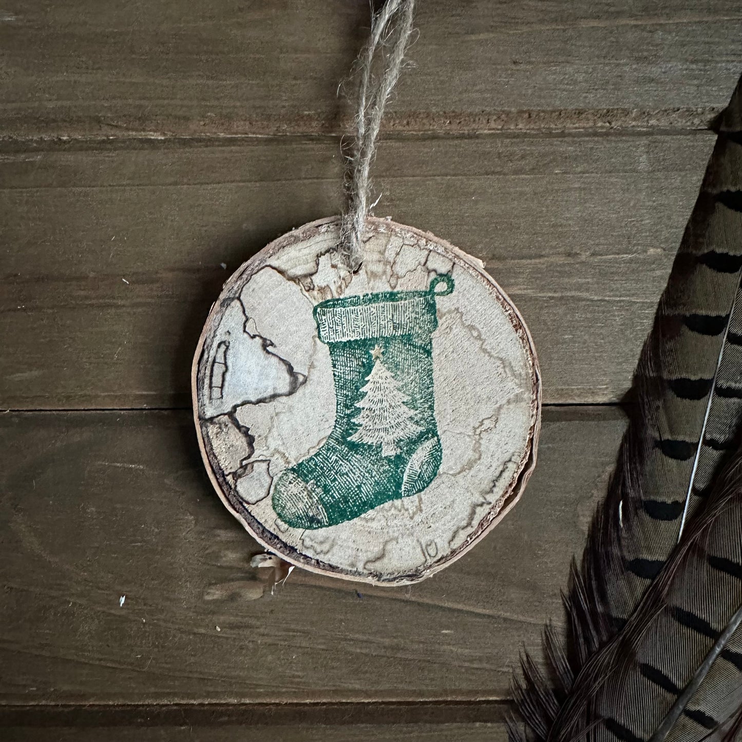 White Birch Ornaments