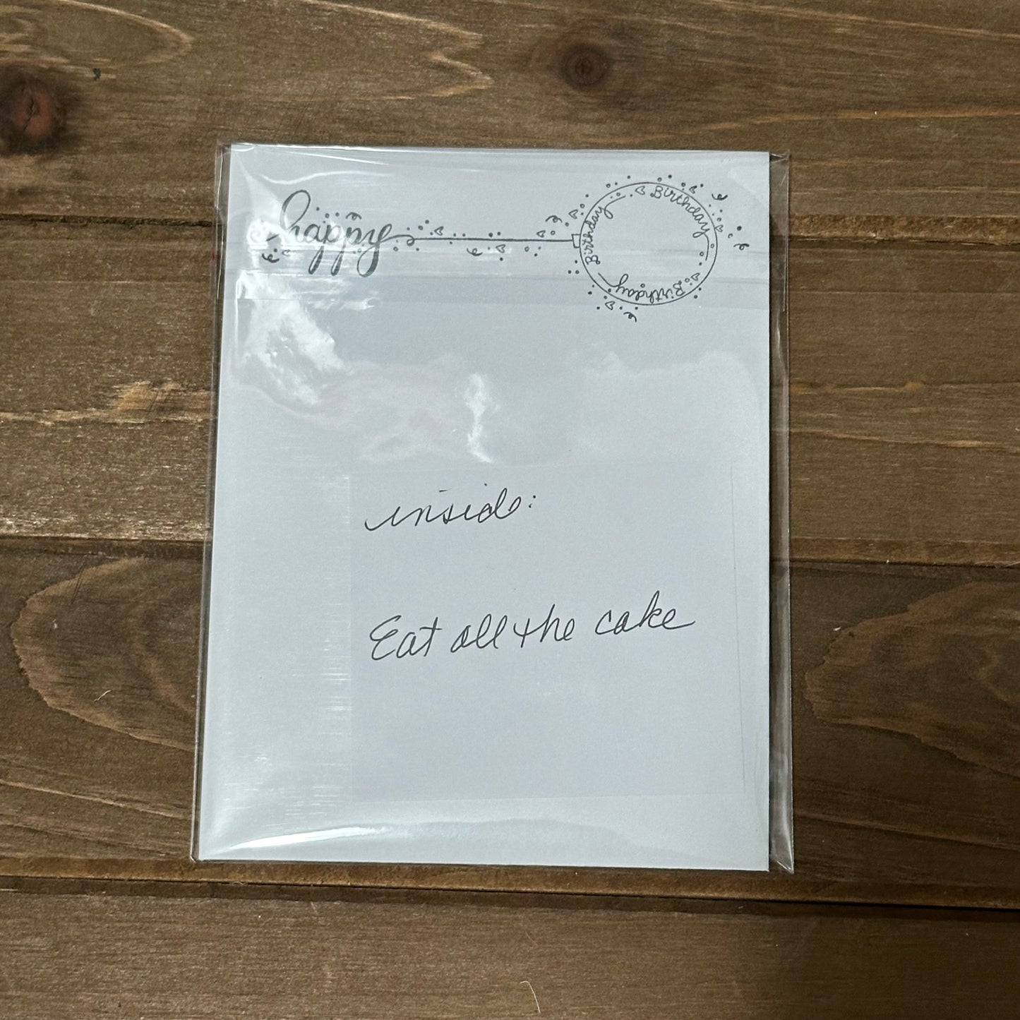 Birdie Wishes Card (Birthday)