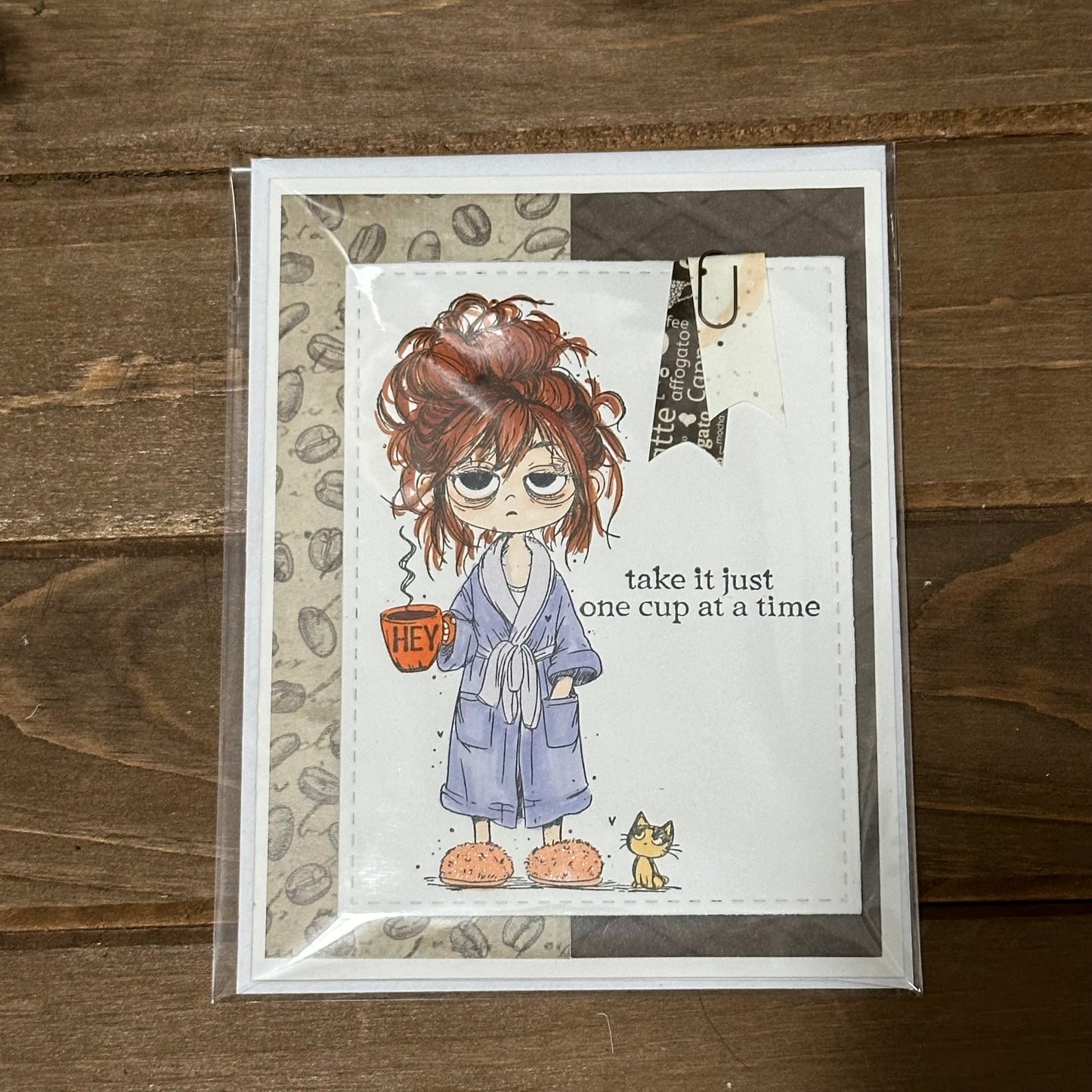 One Cup at a Time Card