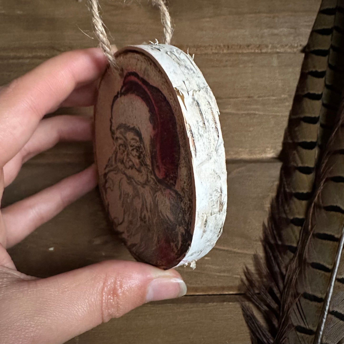 White Birch Ornaments