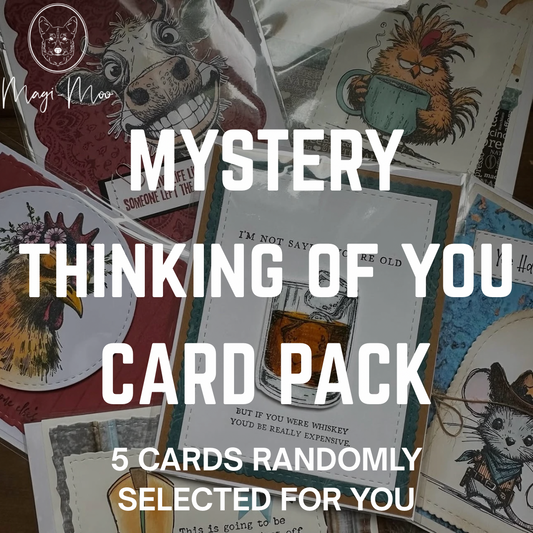 Mystery 5 Pack of Cards- Thinking of You