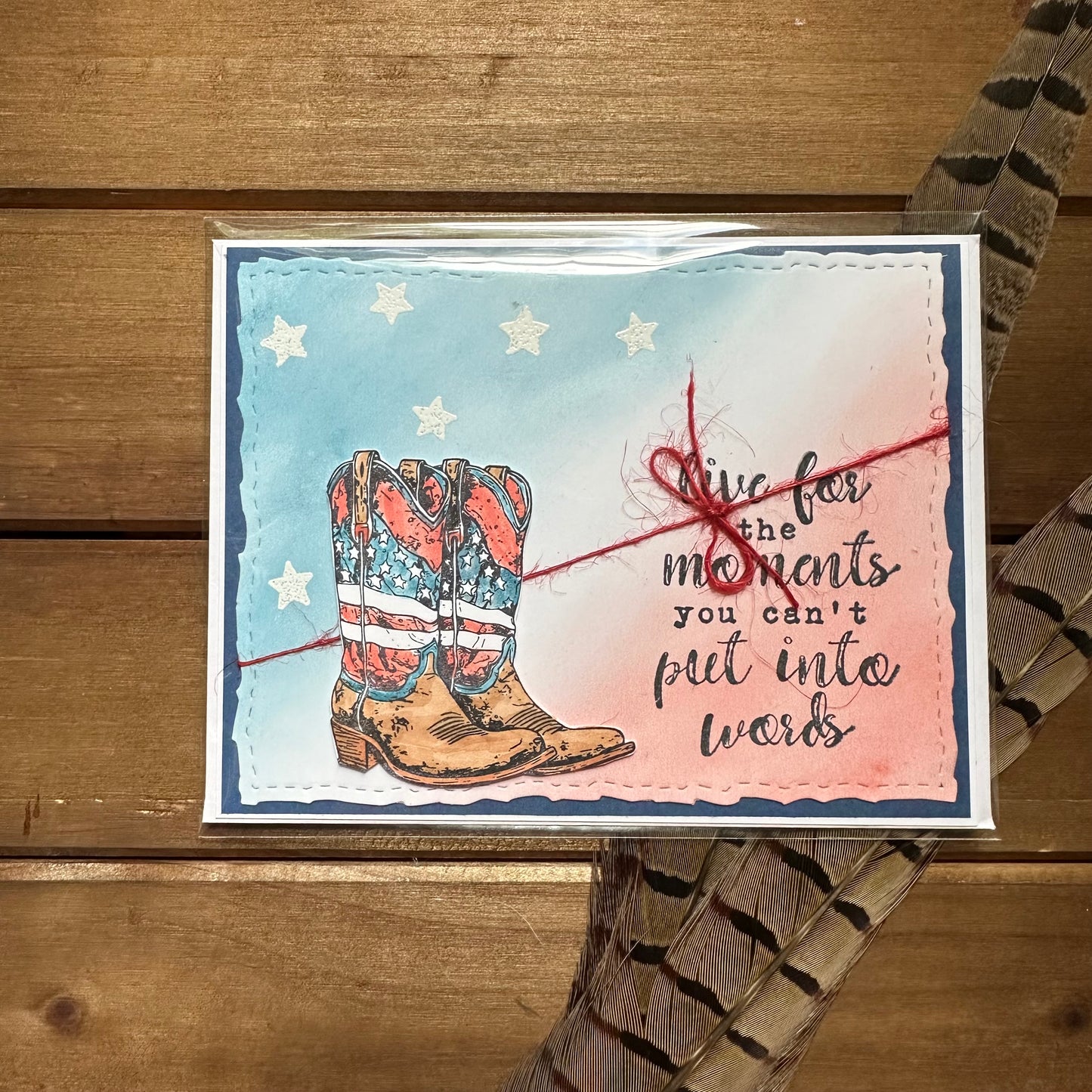 American Boots Card
