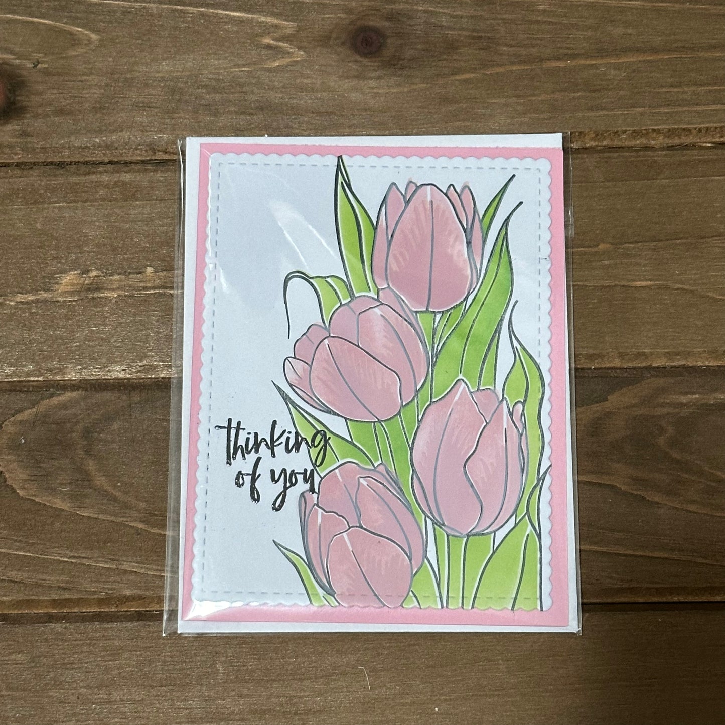 Thinking of You Card (Tulips)