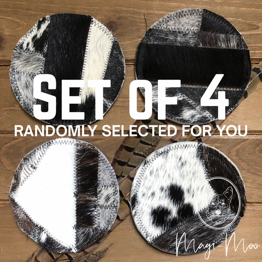 Scrappy Cow-sters (Set of 4)