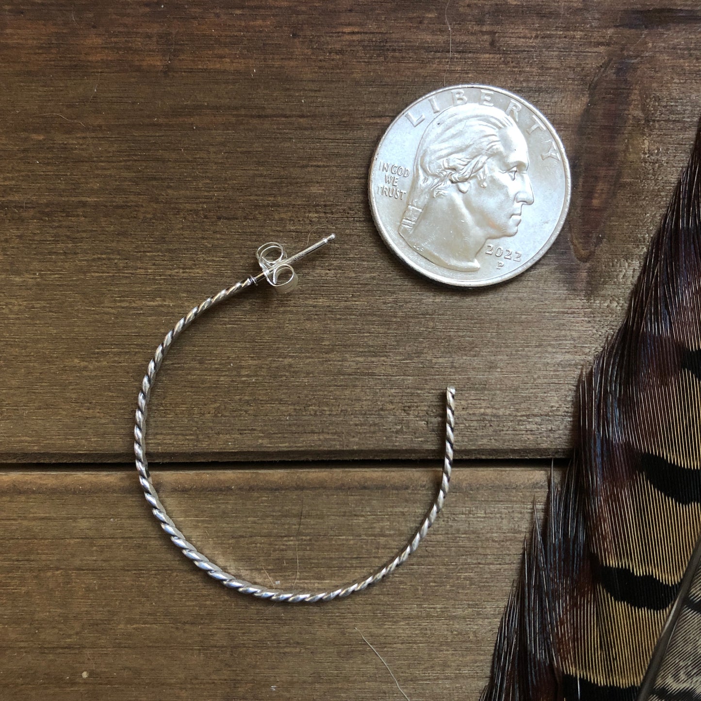 The Jane Hoop Earrings