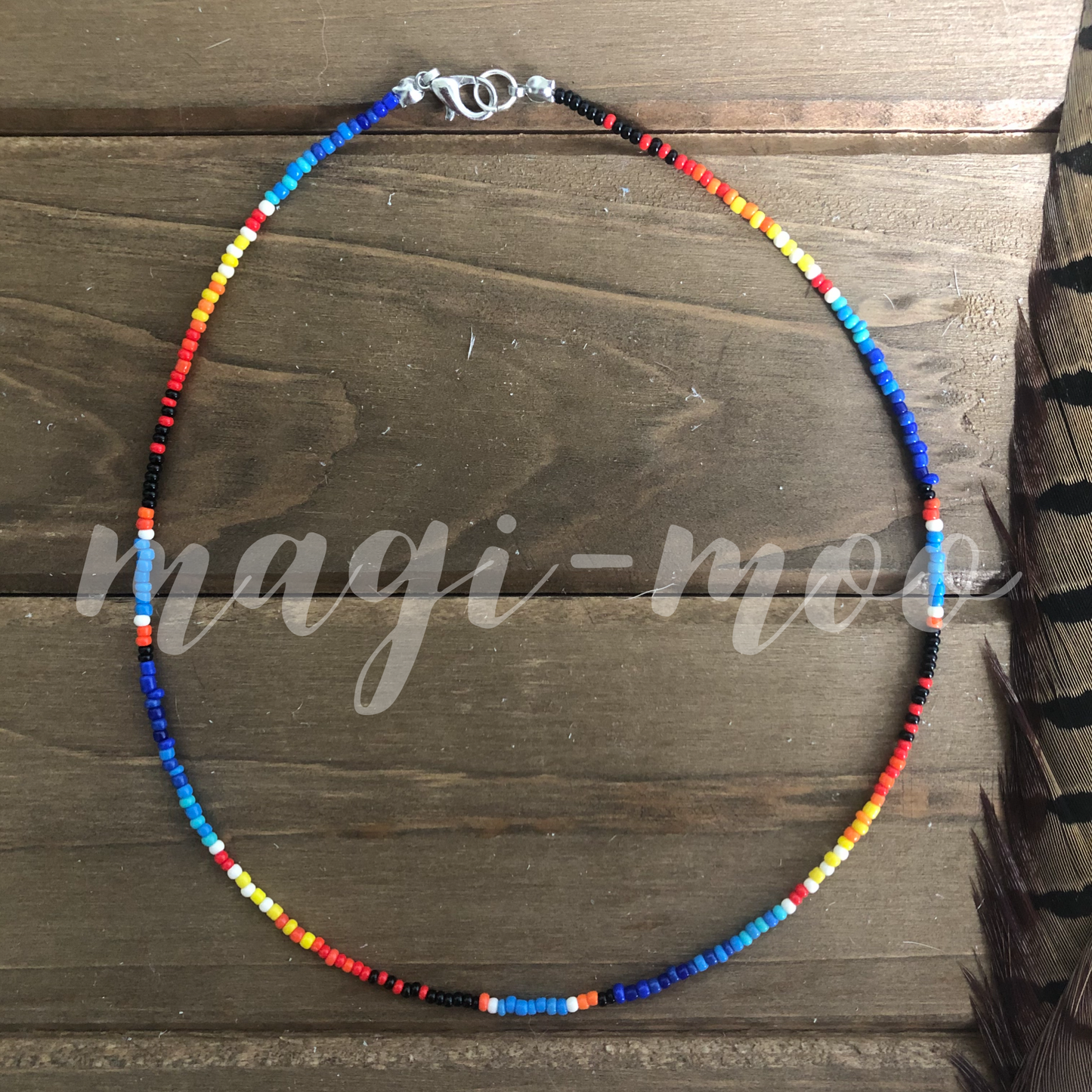 Oklahoma Breakdown Serape Choker Necklace