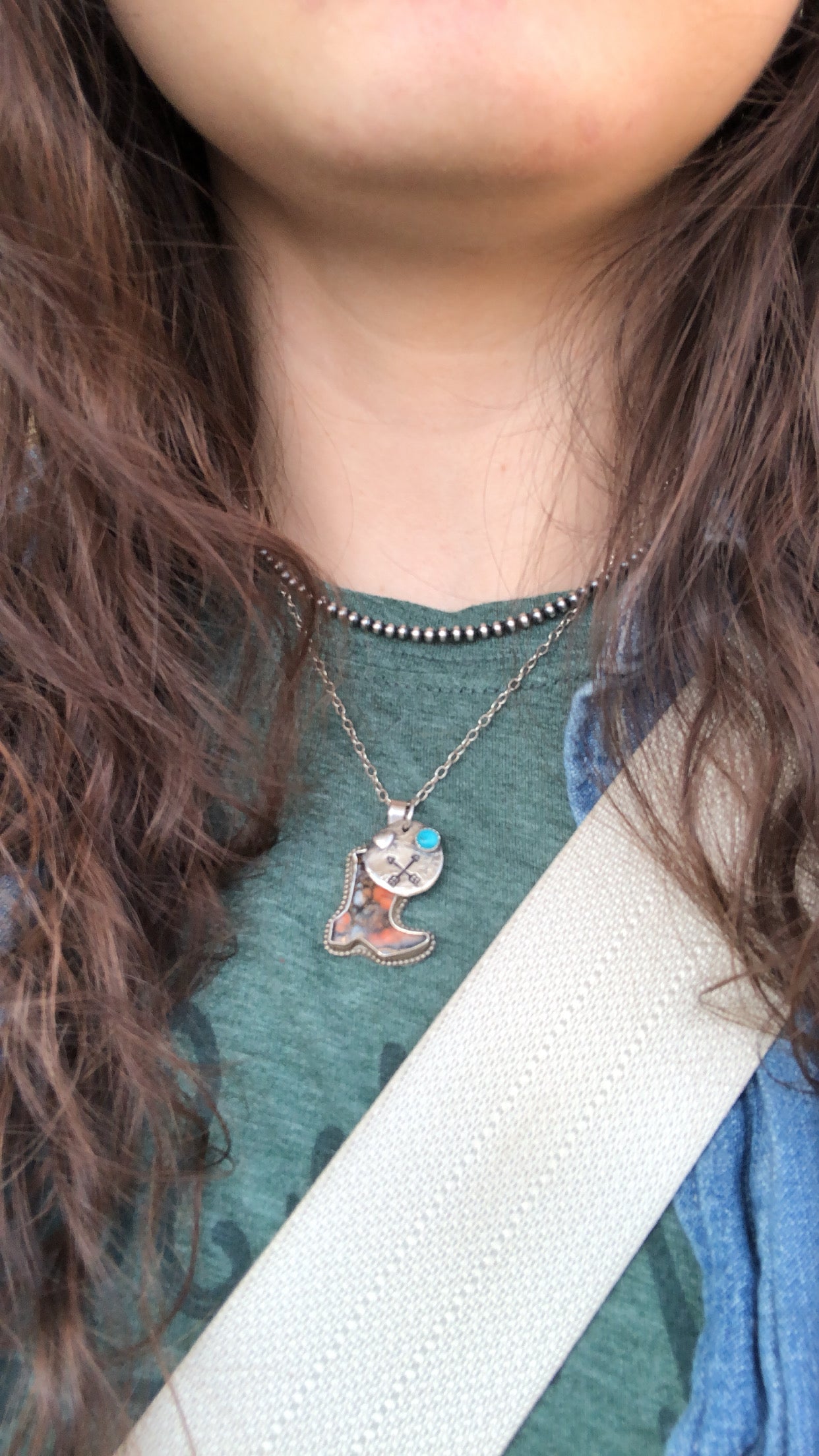 The ‘Deadwood’ Navajo Pearl Necklace