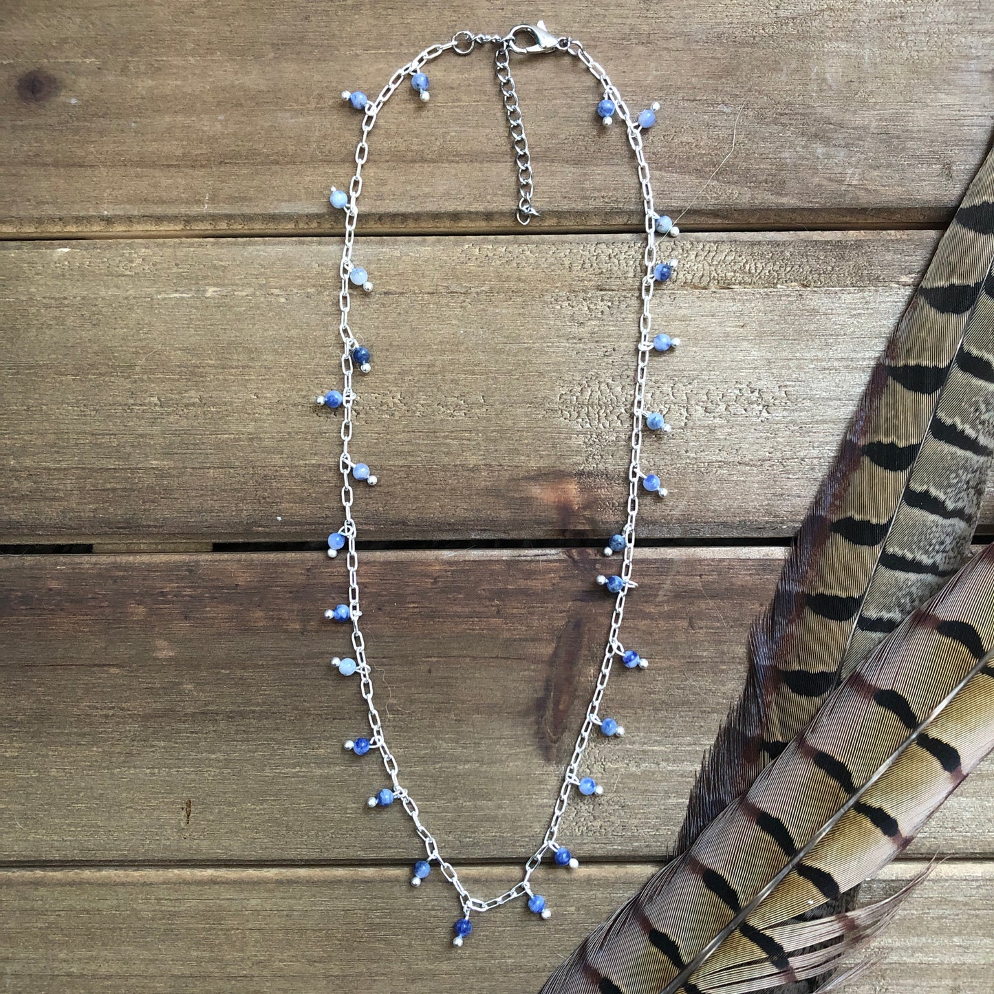 Charmed Sodalite Necklace