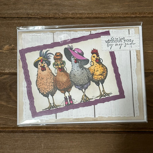 Chicken Friends Card