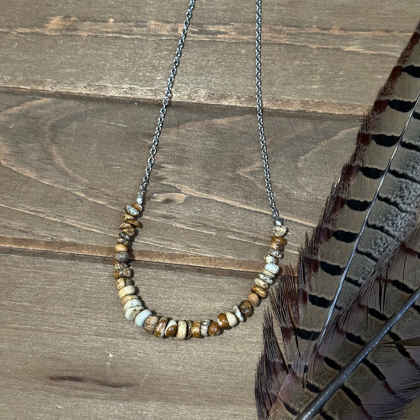 Picture Jasper Necklace