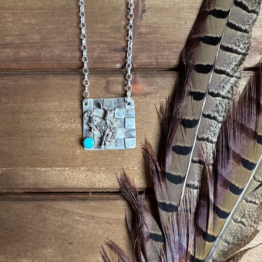 Buck Off Necklace
