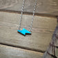 For Meghan- Turquoise Bolt Necklace