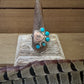 Fire Opal and Sonora Gem Ring (size 11.5)