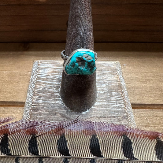 Sleeping Beauty Turquoise Ring (size 7.5)