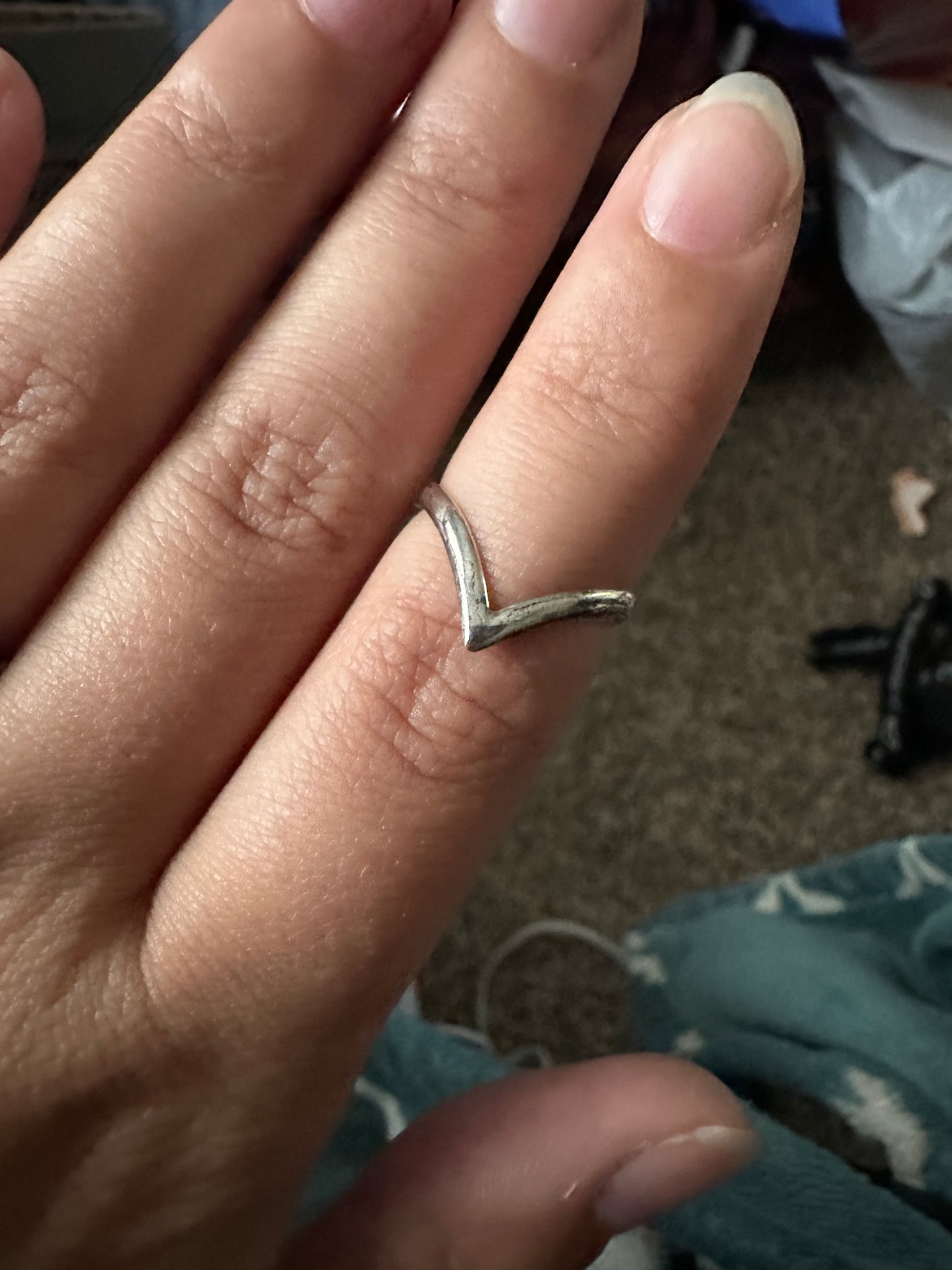 Chevron Ring (size 6)