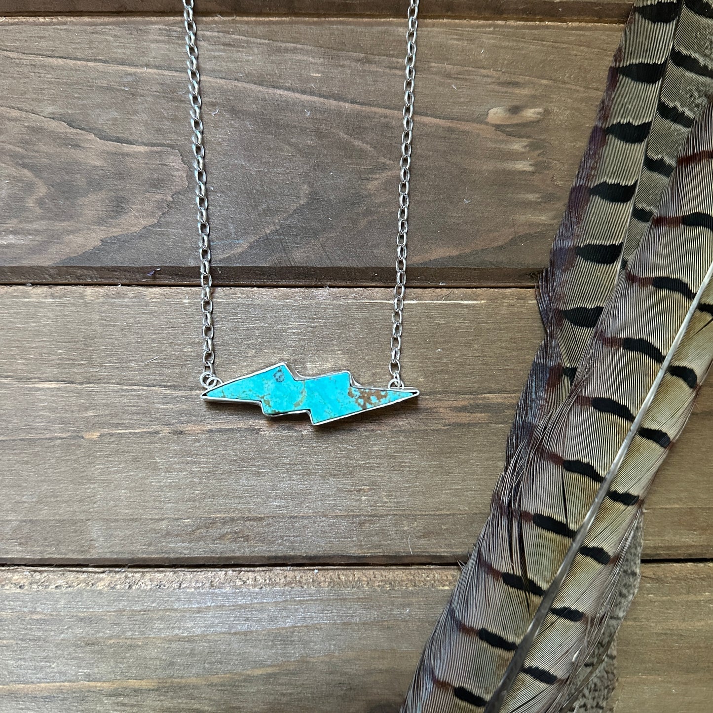 For Meghan - The Punchy Bolt Necklace