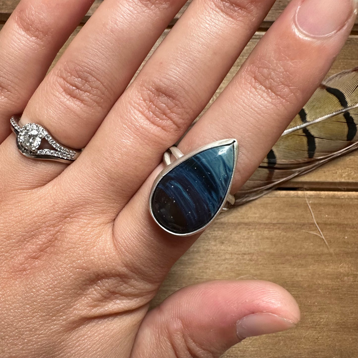 Leland Blue Ring (size 7)