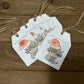 Christmas Tags (Pack of 6) - Highland Cow