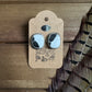 White Buffalo Earrings