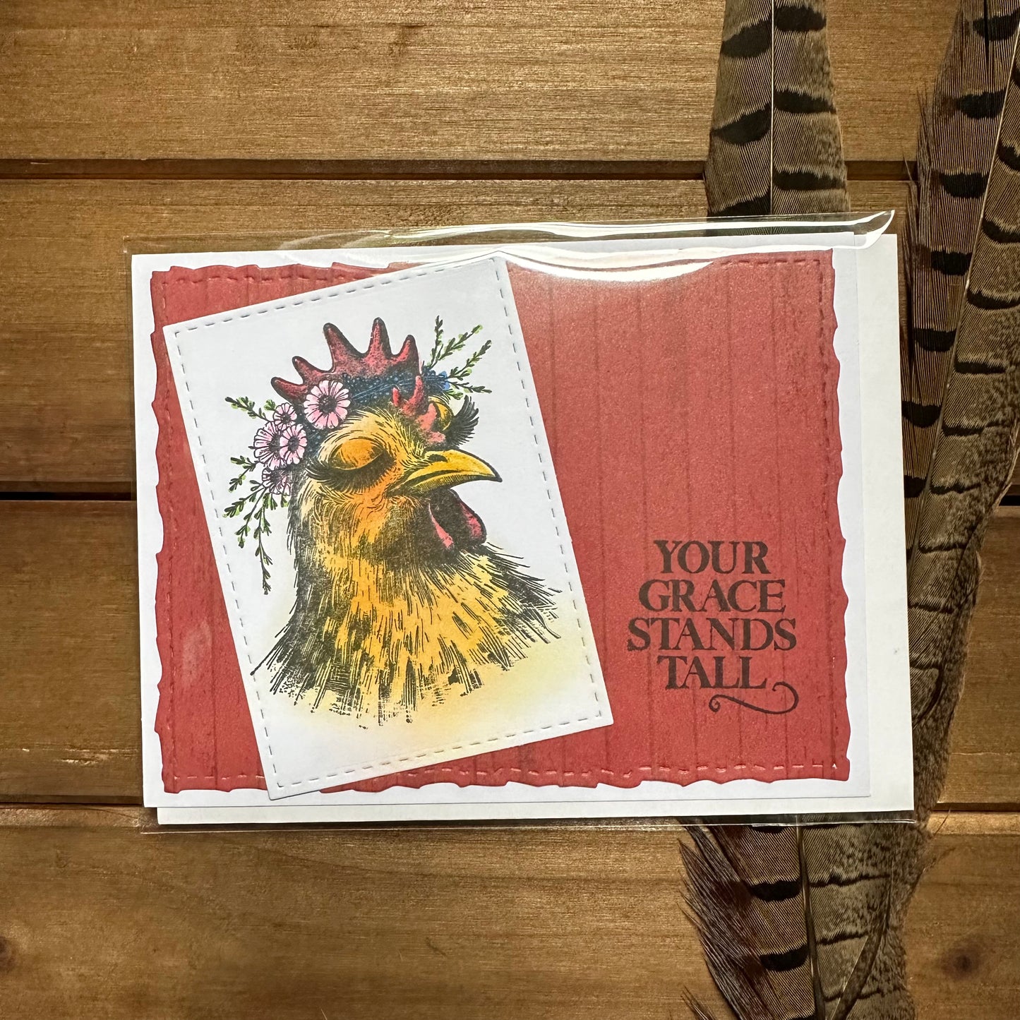 Your Grace Stands Tall Friend Card