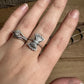 Butterfly Concho Ring