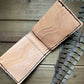 Aztec Pattern Leather Wallet