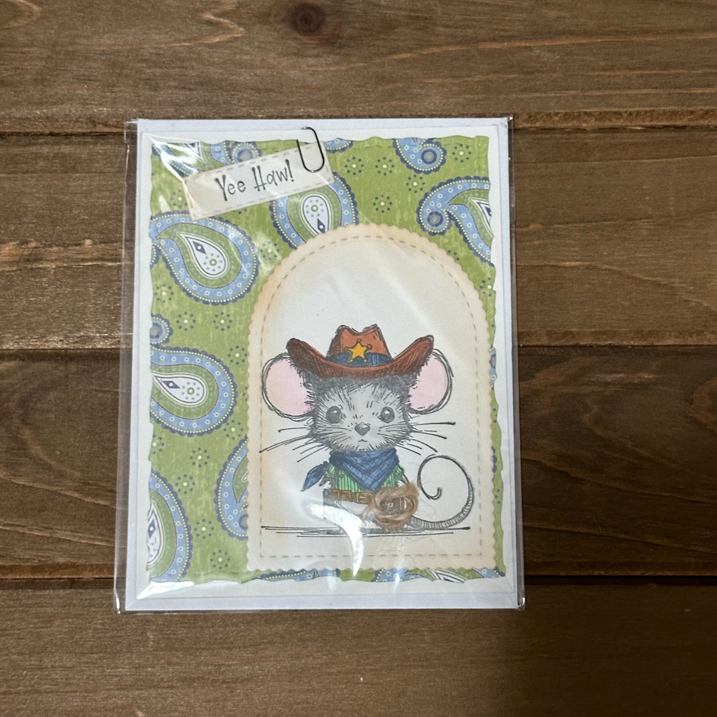 Yee Haw Birthday Card