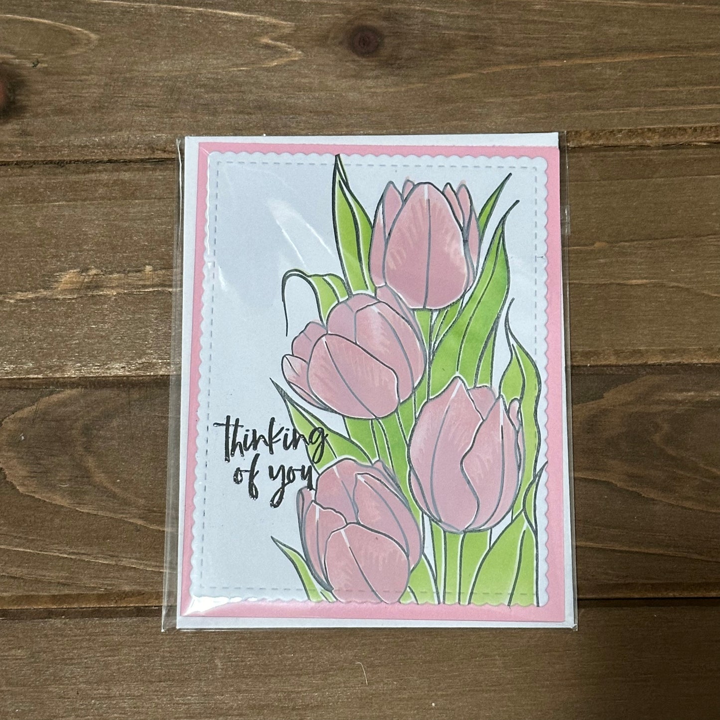 Thinking of You Card (Tulips)