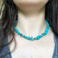 The ‘Rolling Brook’ Turquoise & Navajo Pearl Necklace