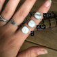 White Buffalo Stacker Rings
