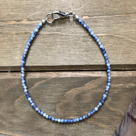 Simple Sodalite Bracelet