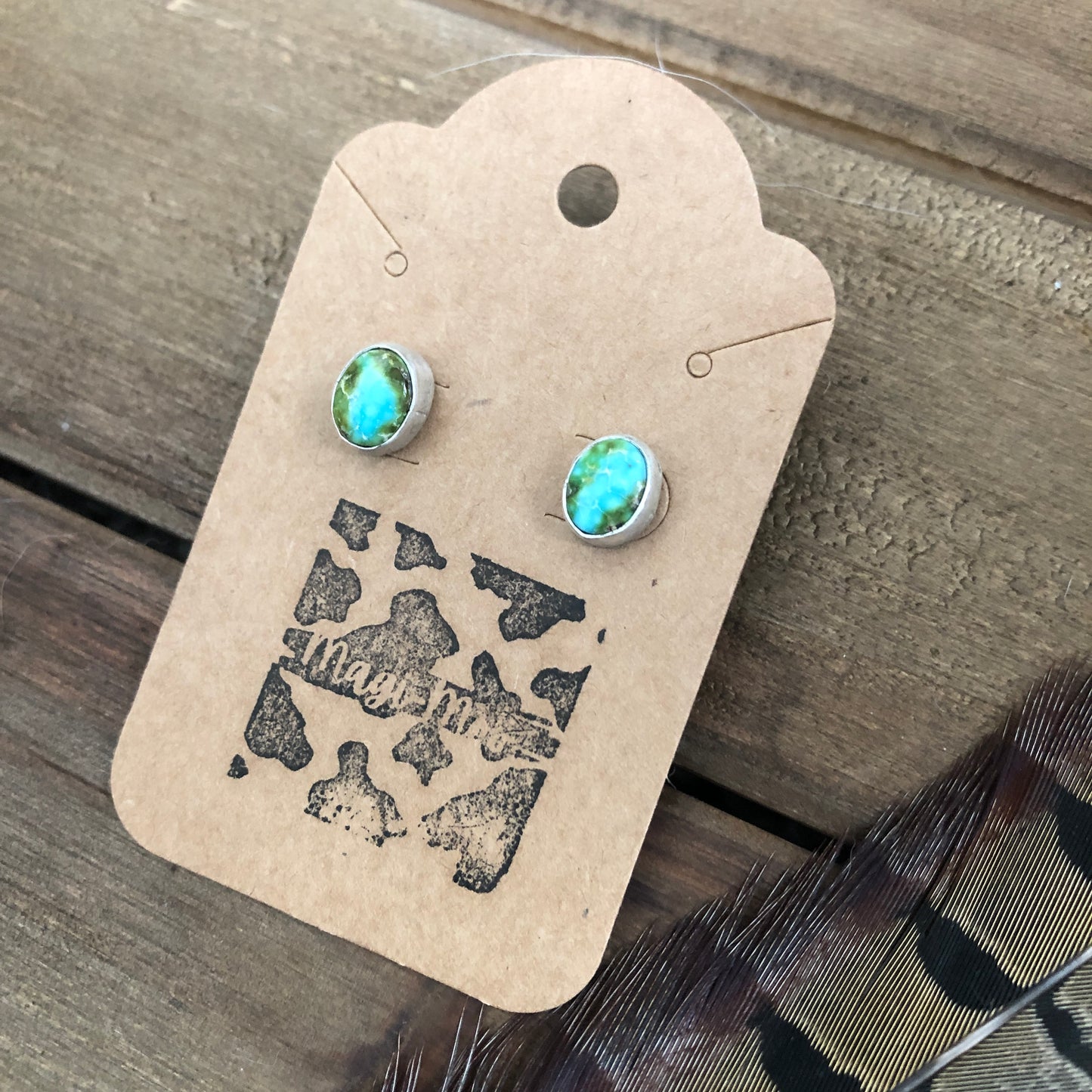 Sonora Gold Turquoise Earrings