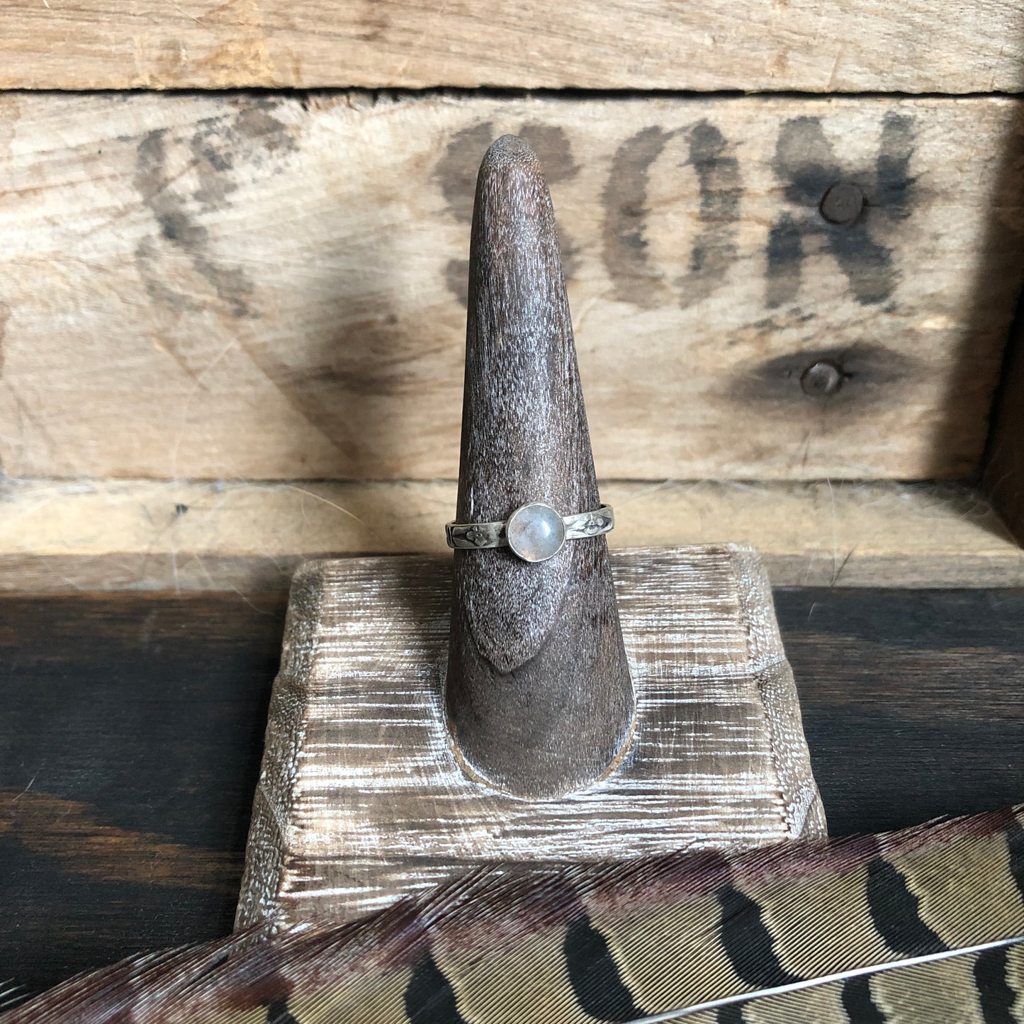 Labradorite Stacker Ring