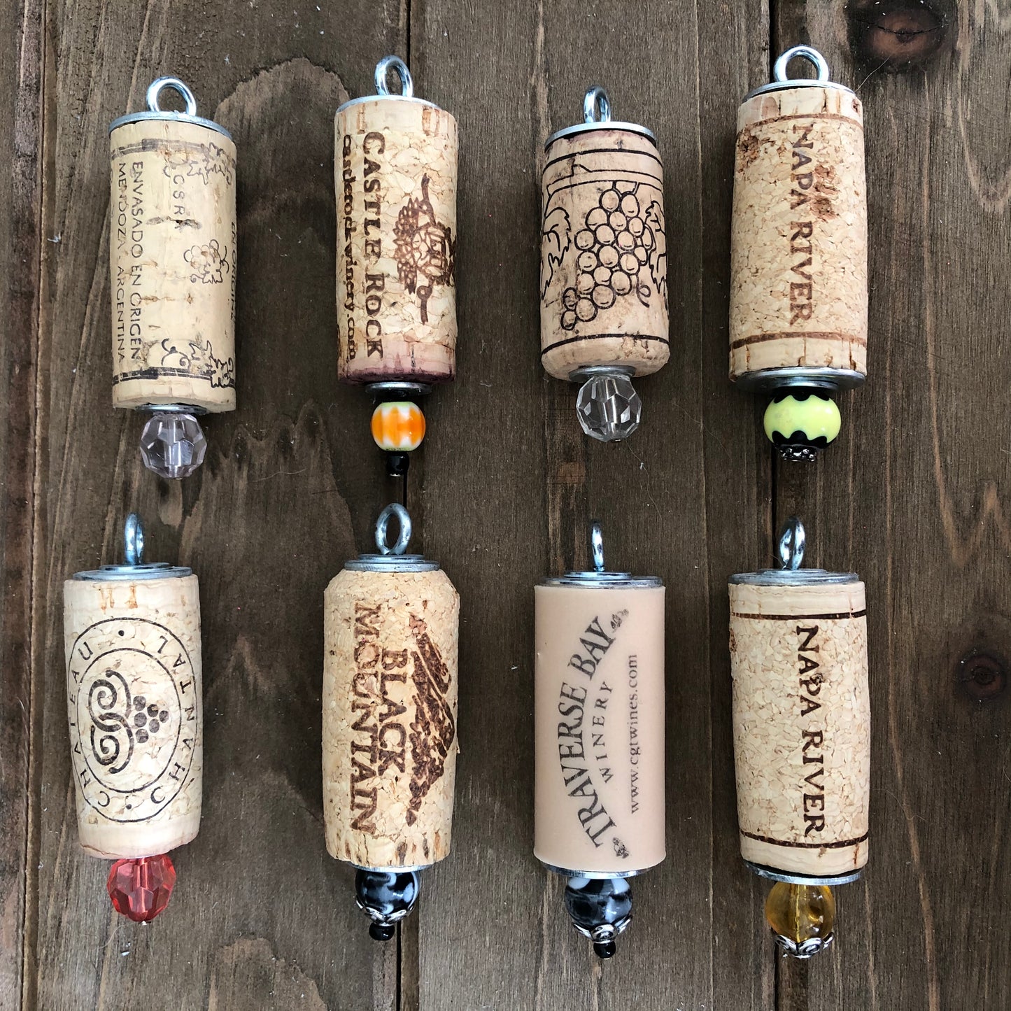 Wine Cork Pendant (Comes with Chain)