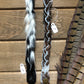 Braided Cowhide Bracelet (size 7.5)