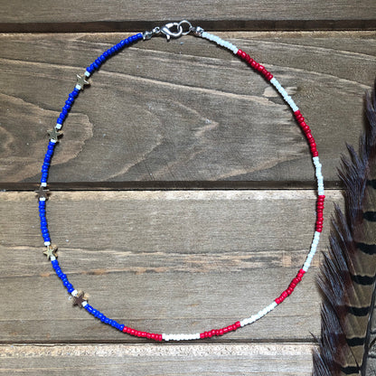 Stars ‘n Stripes Choker Necklace