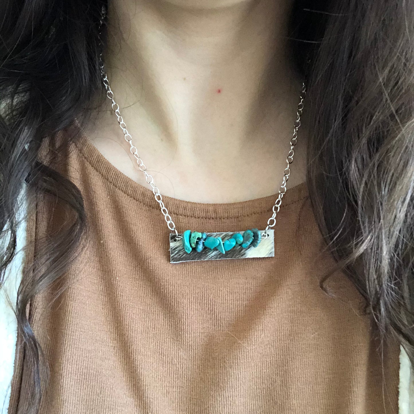 The ‘Rocky Bovine’ Bar Necklace