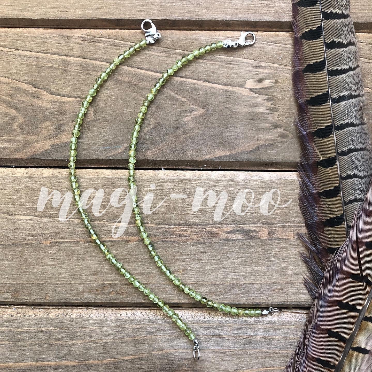 Simple Peridot Bracelet